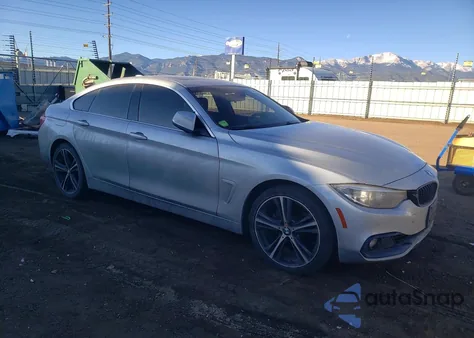 2018 BMW 430Xi Gran Coupe z USA, uszkodzony, nr VIN WBA4J3C52JBG96194